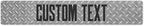 Custom Sign, Custom Street Sign, 11 Font Colors, 13 Font Styles, 4 Hole Options, 22 Sizes, 6x36 Inches, Rust Free DiBound, Fade Resistant, Made in USA by My Sign Center (Diamond Metal)