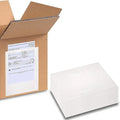 PSBM 500 PCS 9.5 x 12 Inch Clear Blank Packing List Envelopes, Shipping Documents Pouches/Sleeves for Mailing Labels, Invoices, Documents and Packing Slips