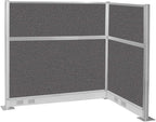 Versare Pre-Configured Hush Panel Electric Cubicle | Workstation Divider Walls | Cubicle Privacy Panels | Office Partition Walls