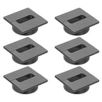 PATIKIL 2.8inch Desk Grommet, 6Pcs Cable Grommet Wire Management Cable Hole Cover Cord Organizer for Office Home Table Countertop, Grey