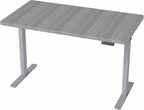 VIVO Electric 43 x 24 in Standing Desk, Memory Height Adjustment, 1B Series, Holds 220 lbs, One-Piece Dark Gray Top, Gray Frame, DESK-KIT-1G4G