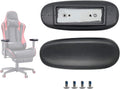 Universal Office Chair Arm Rest Replacement Pads -Ergonomic Arm Pads with 4" Mounting Hole Distance, Soft PU Surface & Durable Steel Inserts – Fits Most Office & Gaming Chairs (Set of 2)