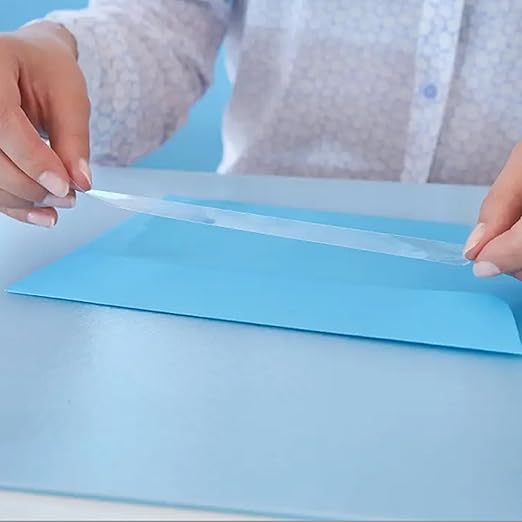 12 Rolls Transparent Tape Refills Rolls 3/4-Inch x 1000 inch, 1 inch Core, Clear Gift Wrapping Tape Refill Roll for Office, Home, School