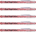 Custom Maze Ballpoint Pens – Personalized Puzzle Pens with Logo/Text – Promotional Pens for Events, Schools, Trade Shows – Fun Interactive Design (Red, 500 Count, Pack of 1)