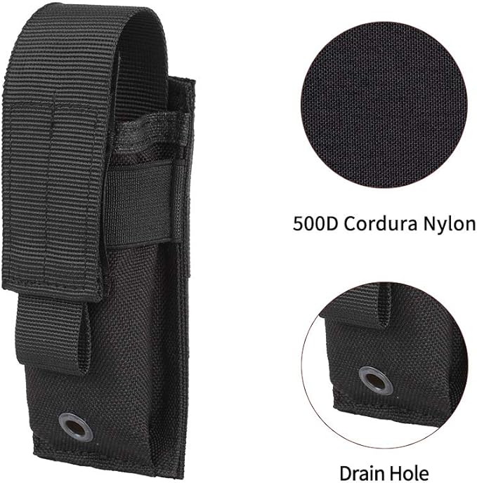 EXCELLENT ELITE SPANKER Molle Single/Double Pistol Mag Pouch Tactical Magazine Pouch Tool Organizer Holder