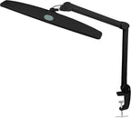 Neatfi Elite HD XL Task Lamp, 3 Adjustable Light Modes, 22 Inches Wide, 2260 Lumens, 84PCS SMD LED, Super Bright Desk Light, Non-Polar Dimming (CCT with Clamp, Black)