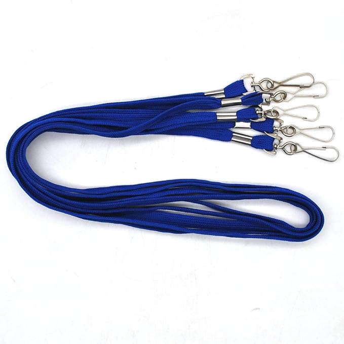 Bird Fiy Lanyard 100 Pack Bulk Badge Lanyards for ID Badges Neck Cruise Name Tag ID Holder