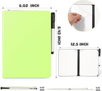 AGM Portable White Board Dry Erase, Double Sided Folding Whiteboards with Pen, Small Dry Erase Board for Study, Meeting, Doodling, Planning, Grass Green