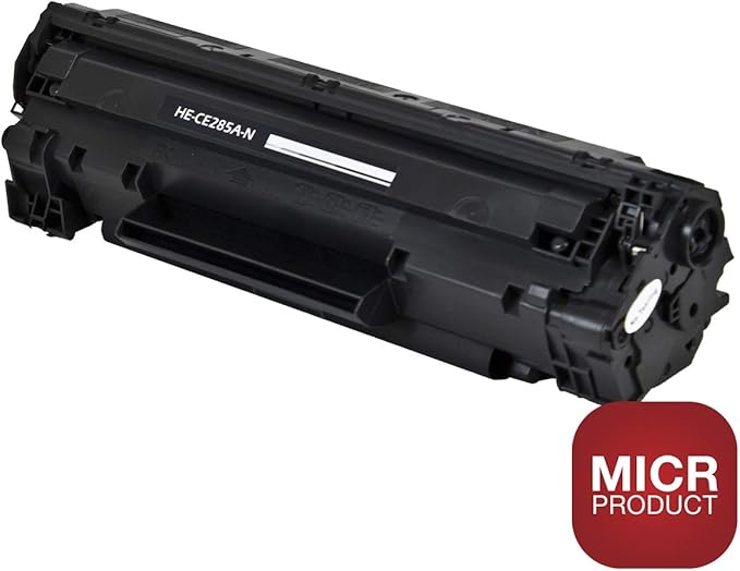 2pk, New Compatible 85A,CE285A MICR Toner 1,600 Pages, (Check Printing) LJ PRO M1132, LJ PRO M1134, LJ PRO M1136