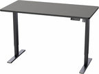 VIVO Electric 55 x 28 in Standing Desk, Memory Height Adjustment, 1B Series, Holds 220 lbs, One-Piece Black Top, Black Frame, DESK-KIT-1B55B