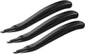 ZZTX 3 PCS Professional Magnetic Staple Remover Puller Staples Remover Staple Removal Tool for School Office Home Black