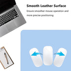 PU Leather Desk Pad Protector Gaming Mouse Pad Non Slip Desk Mat for Keyboard and Mouse Waterproof Desk Writing Pad for Office and Home Desk Accessories(Blue, 47.2 * 17.7)