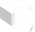 110lb White Cardstock 8.5x11, Goefun 100 Sheets Heavyweight White Card Stock 300 GSM for Invitations, Menus, Poster, DIY Card
