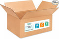 Medium Moving & Shipping Boxes 14x10x6 inches (10-Pack) - Extra Strength 200 lb vs Regular - Corrugated Cardboard Boxes for Delivery - Box for Shipping - Packing Box for Shipping by IDL Packaging