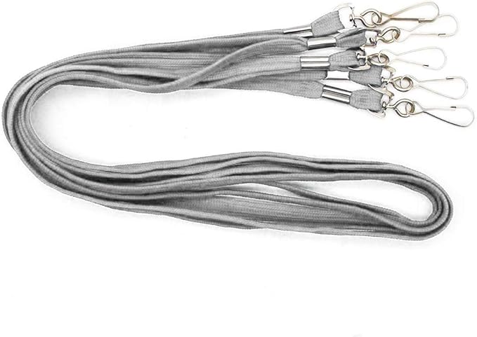 Bird Fiy Lanyard 100 Pack Bulk Badge Lanyards for ID Badges Neck Cruise Name Tag ID Holder