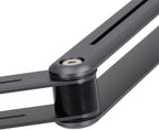 Hulex Supplies Professional Tablet Stand Holder, Foldable Tablet Arm Mount Holder, 360 Degree Rotation Adjustable Aluminum Alloy Stand for Desk, Compatible with Air Fire Galaxy Ta