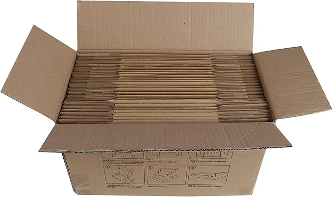 PHAREGE 6x4x3 inch Shipping Boxes Bulk 25 Pack Brown, Tab Lock Tuck Top Mailer Boxes for Packaging Small Business, Small Cardboard Gift Boxes for Wrapping Mailing Presen