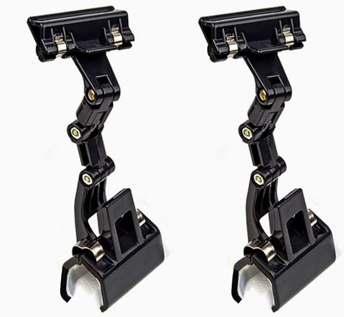 Adjustable Document Holder for Typing, Rotatable Paper Copy Holder Clip,Handy Artist Supplies Clamp,Computer Typing Proofing Folder.(2 Packs)
