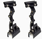 Adjustable Document Holder for Typing, Rotatable Paper Copy Holder Clip,Handy Artist Supplies Clamp,Computer Typing Proofing Folder.(2 Packs)