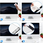 Computer Monitor Memo BoardHoldI We Wouldn't Be The Team That We are Without You Logo Monitor Message Board Sticky Notes Office Desk Accessories for Send Friends and Colleagues Gifts