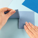 50 Sheets Colored Cardstock Paper 5 Colors, 250 GSM Heavy Card Stock for DIY Art Projects, Cards (Blue, 5x7)