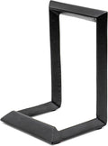 Red Co. 8” Decorative Metal Display Plate Stand and Art Holder Easel in Black Finish