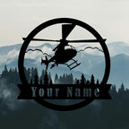 Personalized Metal Airplane Wall Art, Airplane Name Sign, Customized Pilot Name Sign, Airplane Hangar Sign Decor, Aviation Home Office Decor, Large Outdoor Decor, Pilot Gifts, Aircraft Lovers Gift