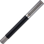 Monteverde USA Ritma Fountain Pen in Black – Fine Nib Smooth JoWo Stainless Steel Refillable Ink Cartridge/Converter – Ideal for Everyday Writing & Journaling