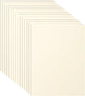 Guakicae 40 Sheets Cream Cardstock 8.5 x 11 Off White Paper, 75lb Premium Ivory Card Stock Craft Paper for DIY Card Making, Wedding Invitations, Thank You Cards, Business Cards, Menus