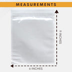 1000 Pack 6"x9" Shipping Label Sleeves – Clear Self-Adhesive Packing Slip Pouches, Waterproof Packing List Envelopes – Ideal for Shipping Documents, Mailing Labels, Invoices & Packing Slips