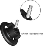 Lonfgrc Magnetic Camera Mount with 360 Degree Rotation Quick Install Webcam Holder Wall Hanging Indoor Camera Bracket Base