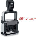 Trodat 5430 Professional Self-Inking Date Stamp - Red Ink