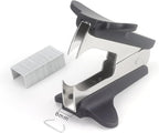 ZZTX 3 Pack Staple Remover Staple Puller Removal Tool for Home, School, Office (Blue, Green, Dark Gray)