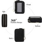 GOIACII Small Genuine Leather Wallet for Women, RFID Blocking Credit Card Holder Wallet
