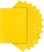 Silunkia 40 Sheets Yellow Cardstock 8.5 x 11 Crafts Paper, 200gsm/75lb Heavyweight Card Stock Printer Paper for DIY Cards Making, Certificates, Wedding Invitations, Menus, Birthday Decorations, School