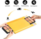 Ctarsthome 52Pack Yellow 3.5x5inch Kraft Bubble Mailers Small Business Mailing Packages Self-Sealing Paper Envelopes, Mailer Shipping Padded Envelopes with Strong Adhesion for Jewelry Makeup Supplies