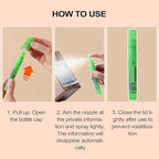 Privacy Cover Spray Pen for Documents and Labels, 10ml White-Out Correction Fluid, Thermal Paper Privacy Eraser for Shipping Address Protection (1)