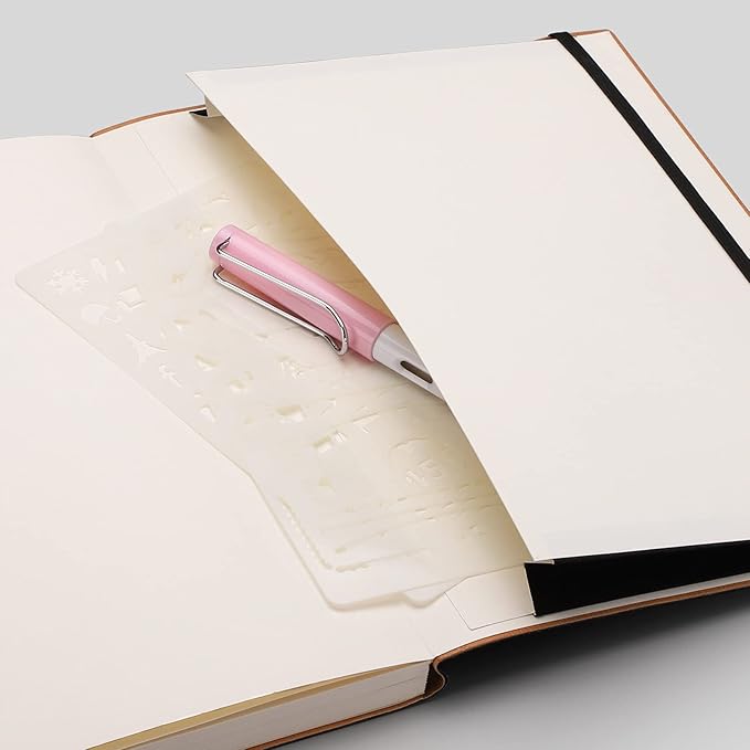 AHGXG Bullet Dotted Journal 2 Pack - B5 Large Journal Dot Grid Notebook (7.6'' X 10'') with Thick 120gsm Dot Paper, Soft Leather Cover, Total 384 Pages, Inner Pocket - BlackGreen