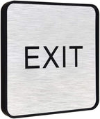 Custom Engraved Door Suite Wall Sign | Office Sign | Personalized Wall Plaque | Business Doctor Law Firm Home Office Cafe Shop | Up to 5 Text Lines | Adhesive Backed or Simple Keyhole Mounti (8" x 8")