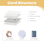 SLE4442 Contact IC Cards (Pack of 10)– ISO PVC Smart Chip Cards for Access Control Systems, Secure Storage & ID Management