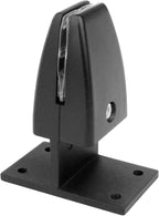 YIDU69Q 8 Pcs Sneeze Guard Support Clamp, Adjustable Office Desk Divider Clip, Black, Aluminum