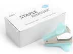 ZZTX 3 Pack Staple Remover Staple Puller Removal Tool for Home, School, Office (Pink, Blue, Purple)
