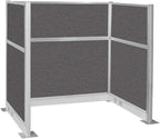 Versare Pre-Configured Hush Panel Electric Cubicle | Workstation Divider Walls | Cubicle Privacy Panels | Office Partition Walls