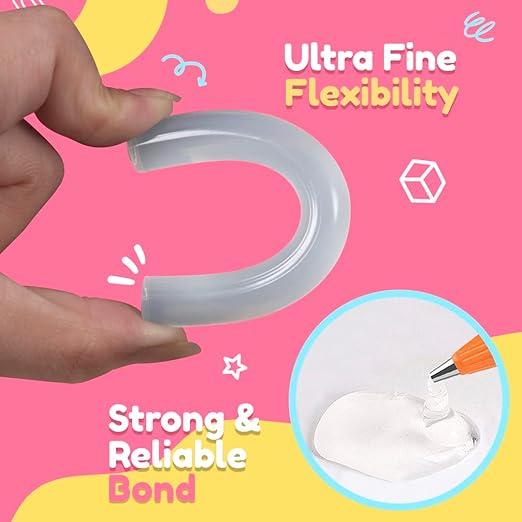 50pcs Full Size Hot Glue Sticks for Large Glue Gun, 0.43x6 inches Large Glue Sticks, Bulk-Pack for Arts Crafts DIY Fabric Gluing & More