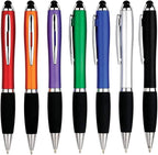 HEYZARDA Personalized Pens with Name Text Icon Logo Engraved for Business Office Custom Ballpoint Pen 50 100 Pcs Optional, Black