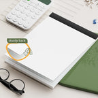 AILZFEI 2 Pack of Legal Pads 8.5 x 11 College Ruled Writing Pads 8.5" x 11.75" Notepad 30 Sheets per Note Pads Notebook Study Back 8x11 Pads of Paper
