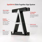 SpellBrite EXIT Sign | Directional Sign with Neon Look, White LED Light Source | 14.1" x 6.3"
