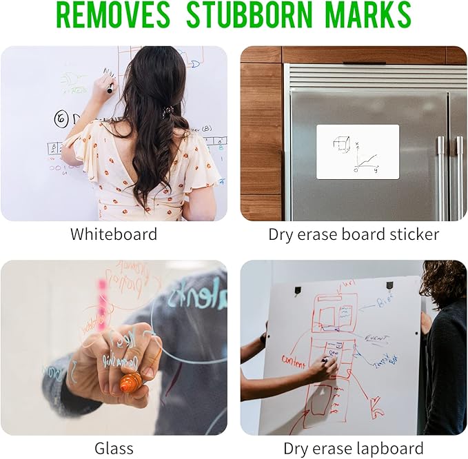 loukin Non-Toxic Whiteboard Cleaner, 8.5 fl oz Dry Erase Board Cleaner, Whiteboard Cleaning Spray, Removes Stubborn Marks from Whiteboards