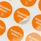 Custom Stickers for Business Logo & Personalized Stickers Text Name Image Photo for Small Business 10,100,120pcs