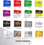 Custom Outdoor Metal Sign - Personalized Aluminum Safety and Business Signs, Waterproof, Silver Brushed Metal, 7x7 In